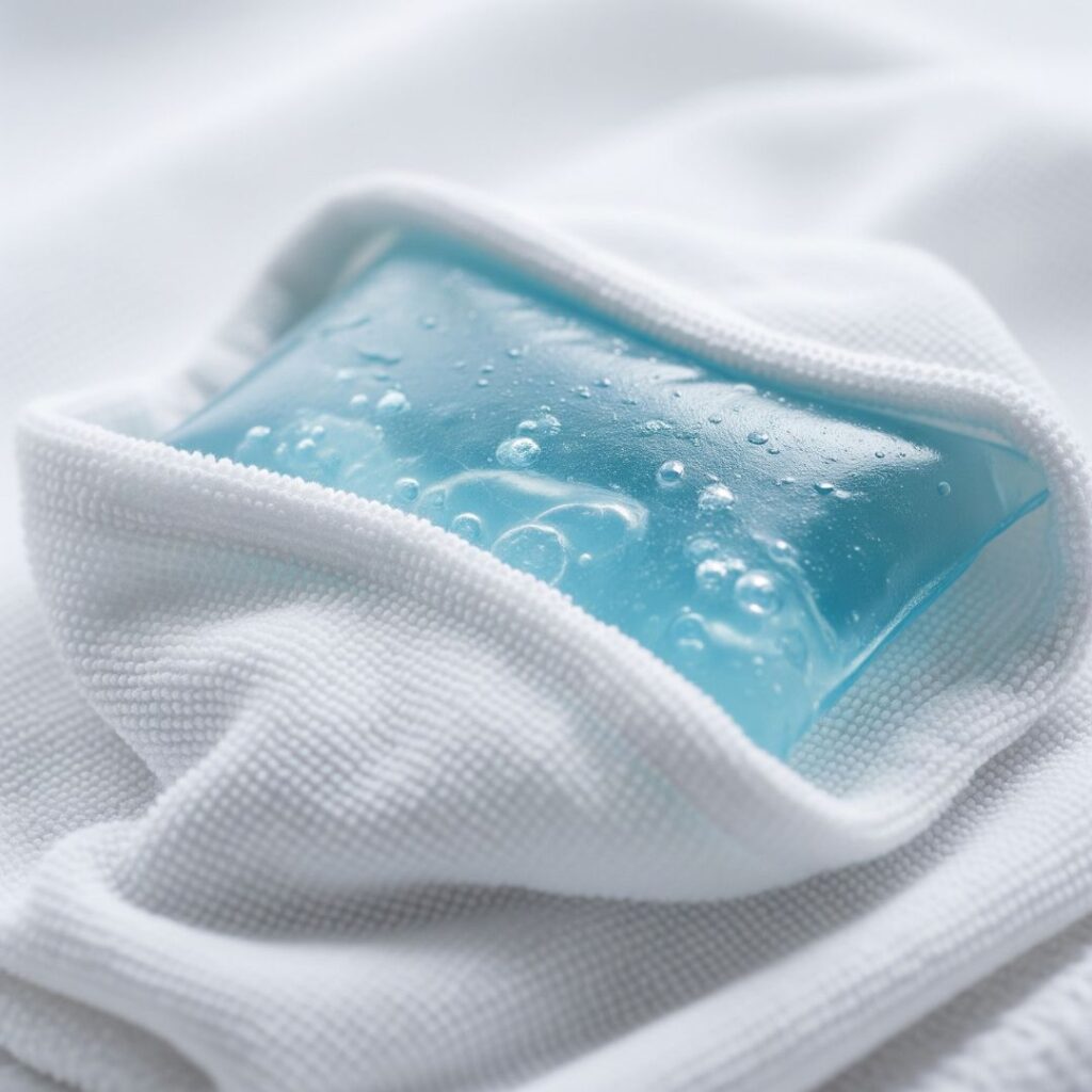 AOI-Tips for a Successful Rehabilitation After Shoulder Surgery 2 A soft, reusable ice pack wrapped in a clean towel