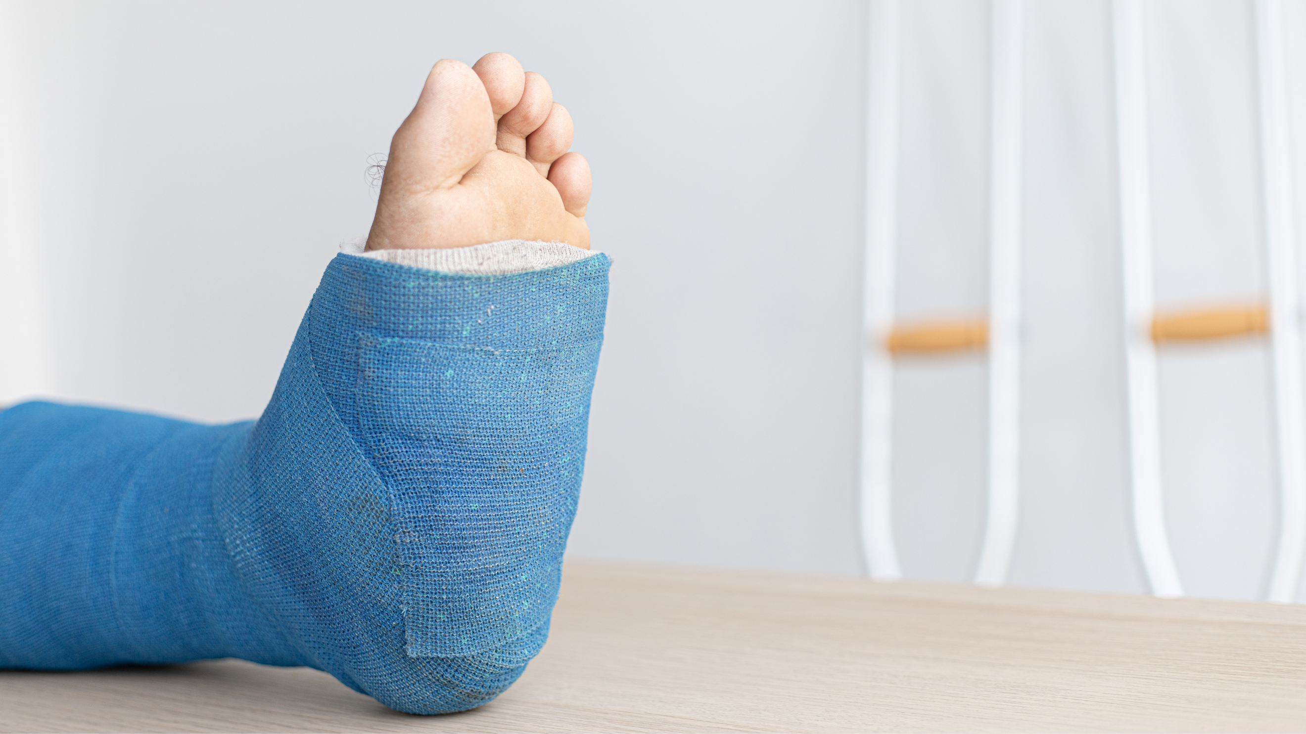 fractured foot